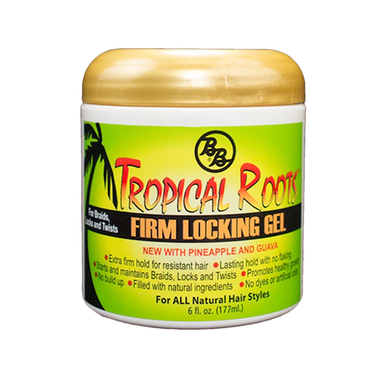 Tropical Roots Firm Locking Gel 6 oz