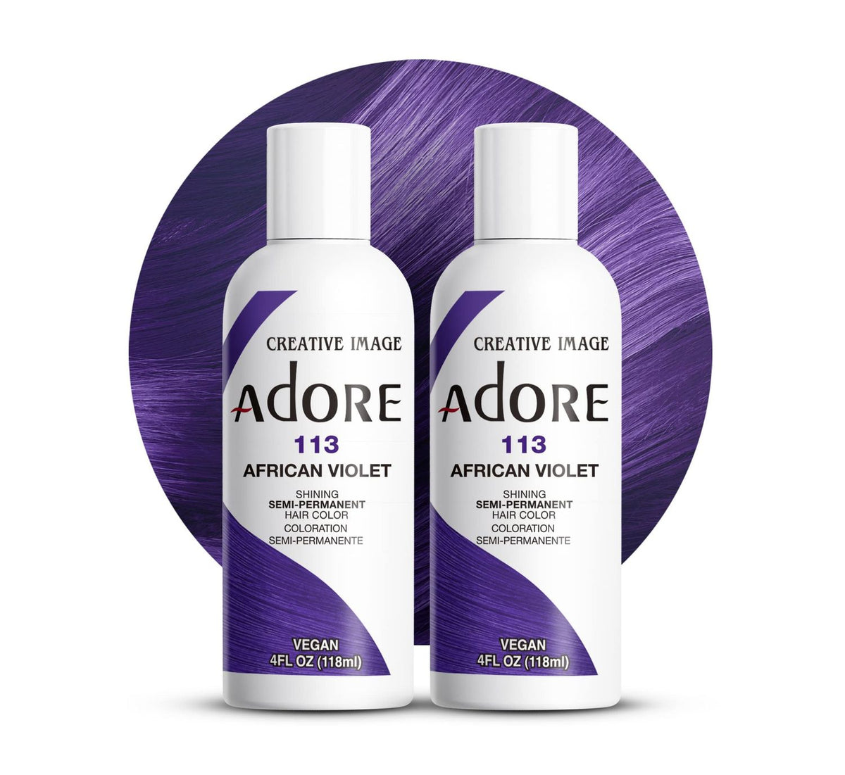 Adore Semi-Permanent African Violet 4Oz