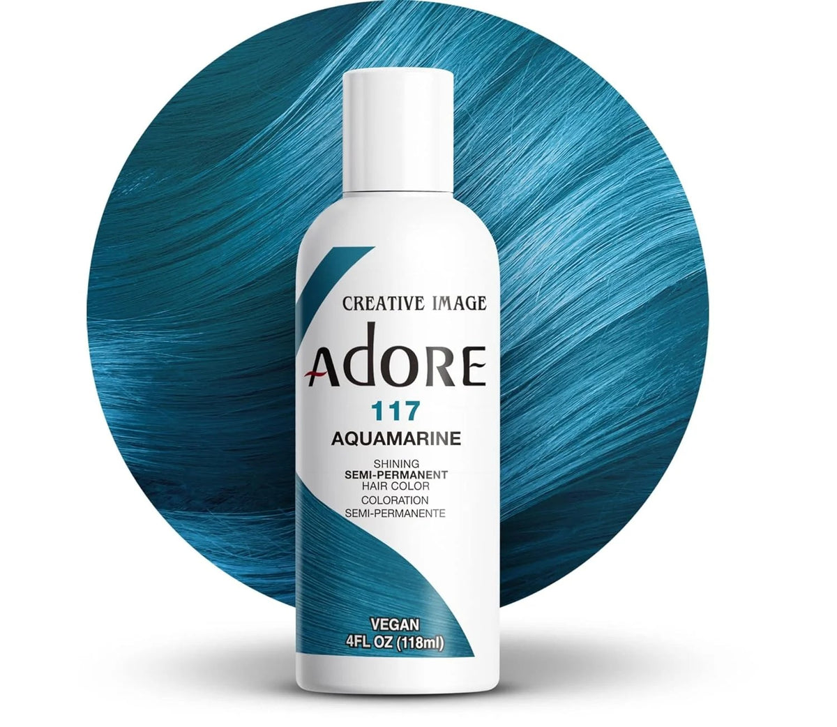 Adore Semi-Permanent Aquamarine 4Oz