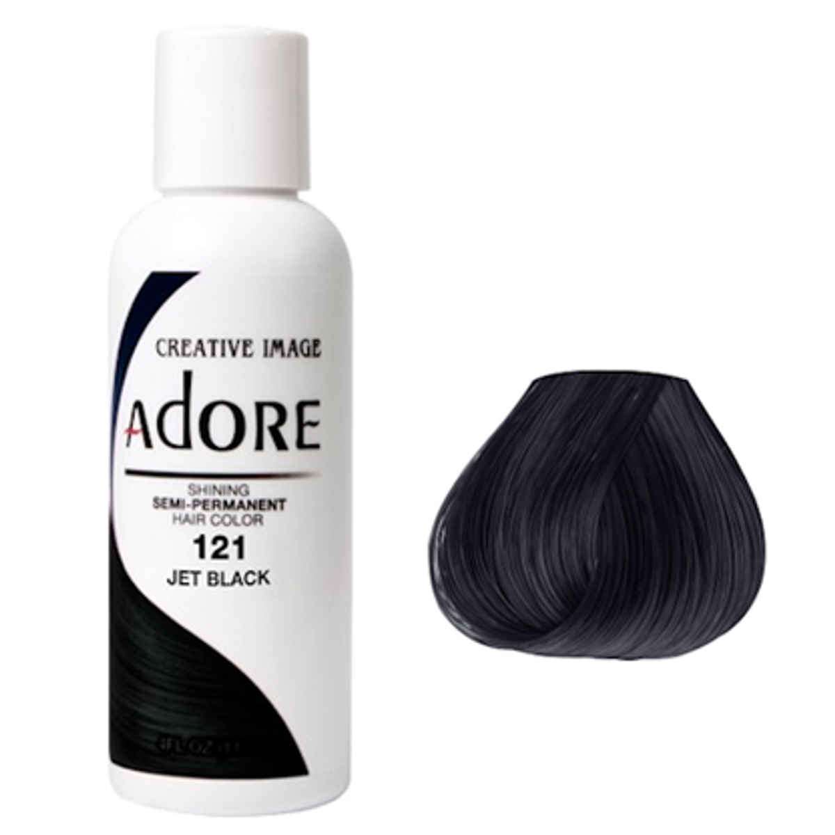 Adore Semi-Permanent Jet Black 4Oz