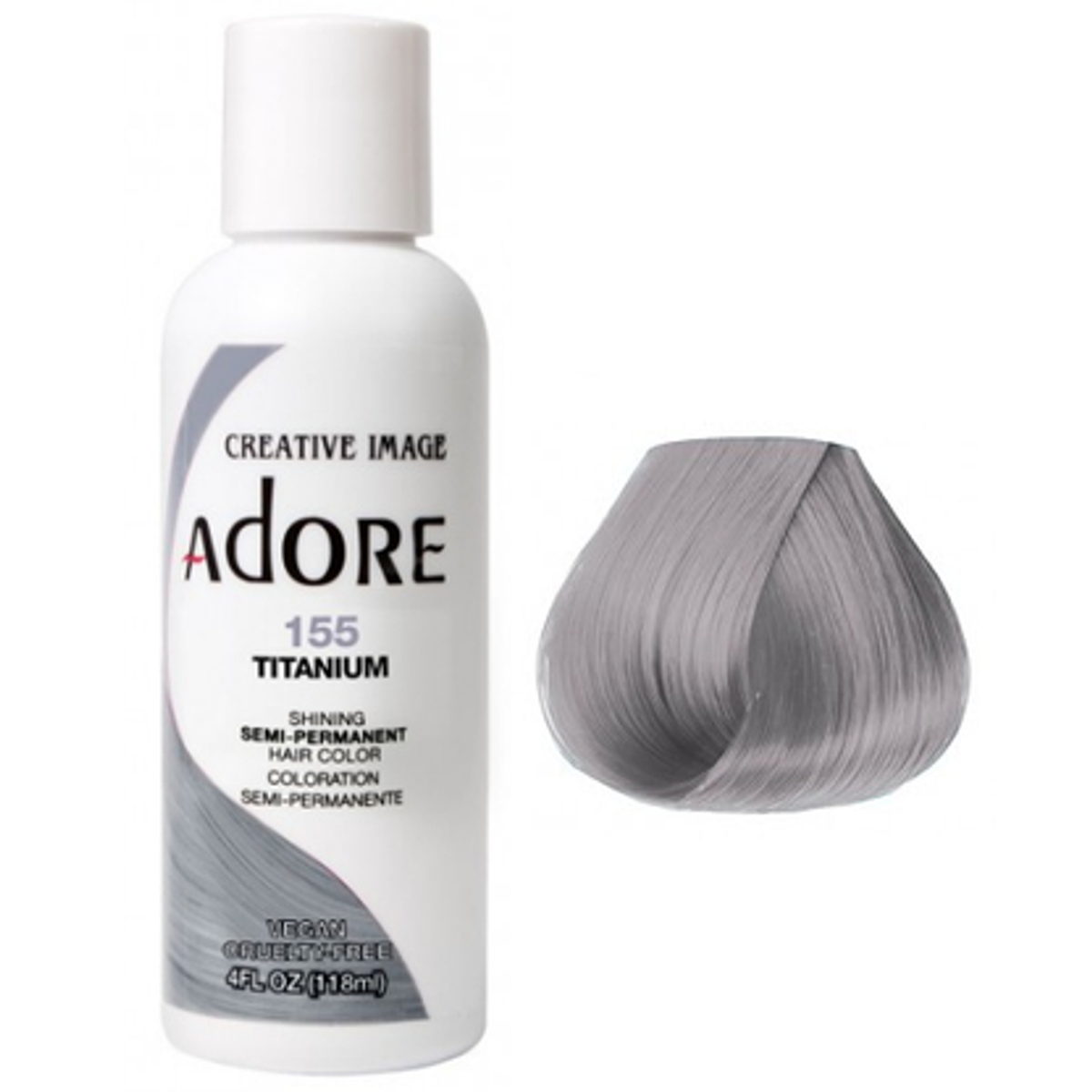 Adore Semi-Permanent Titanium 4Oz