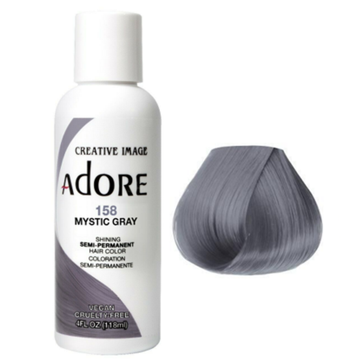 Adore Semi-Permanent Mystic Gray 4Oz