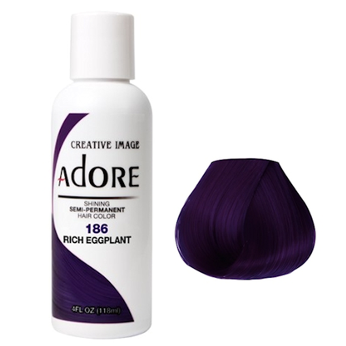 Adore Semi-Permanent Rich Eggplant 4Oz