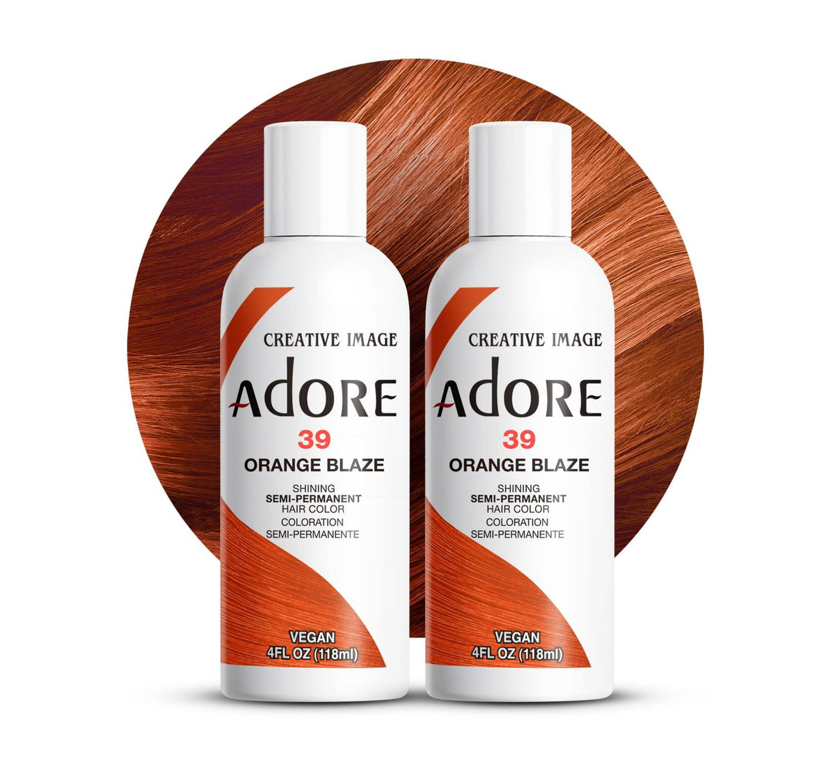 Adore Semi-Permanent Orange Blaze 4Oz