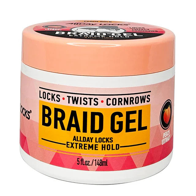 All Day Locks Braiding Gel 5Oz