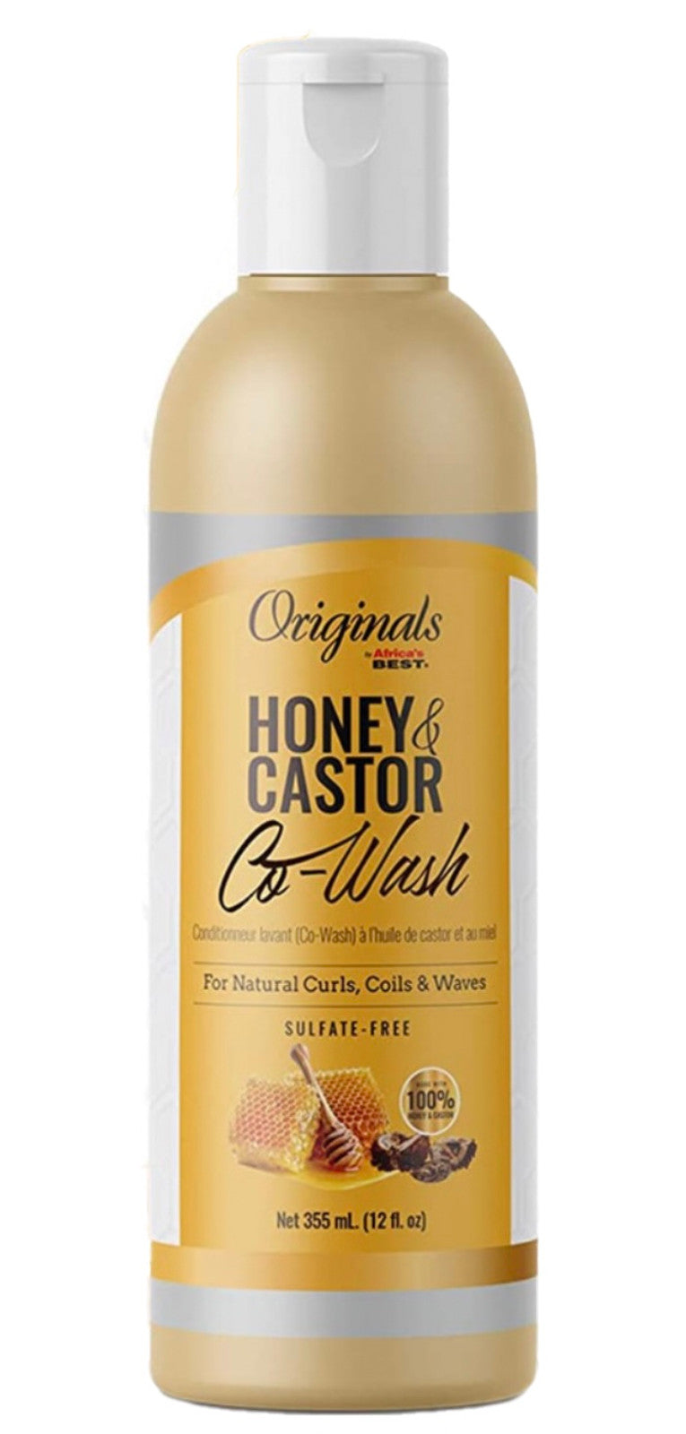 Africas Best Honey & Castor Co-Wash 12Oz