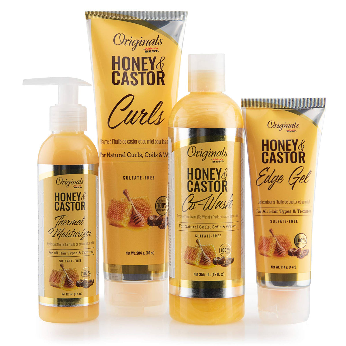 Africas Best Honey & Castor Thermal Moisturizer 6Oz