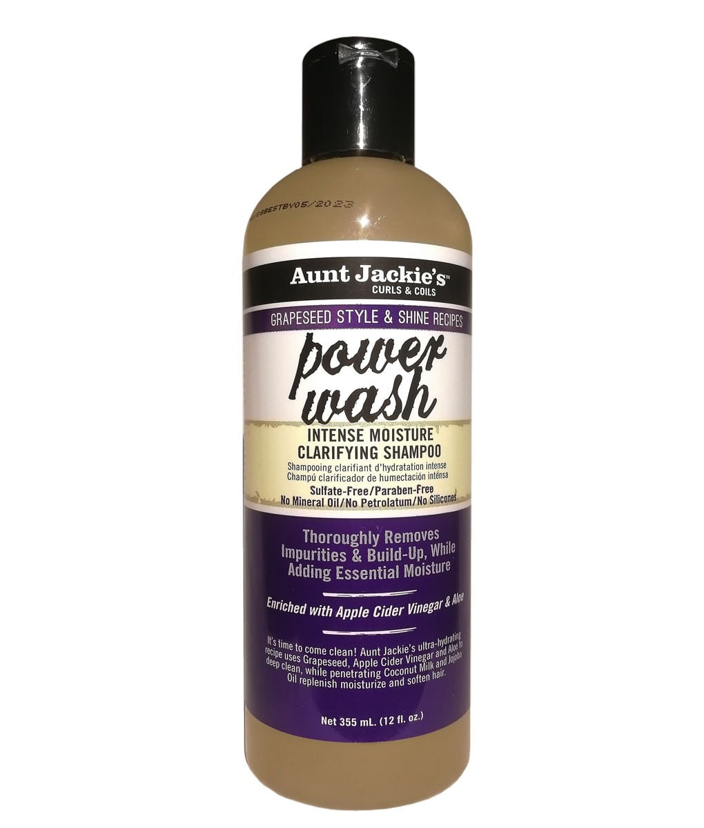 Aunt Jackies Grapeseed Power Wash 12Oz
