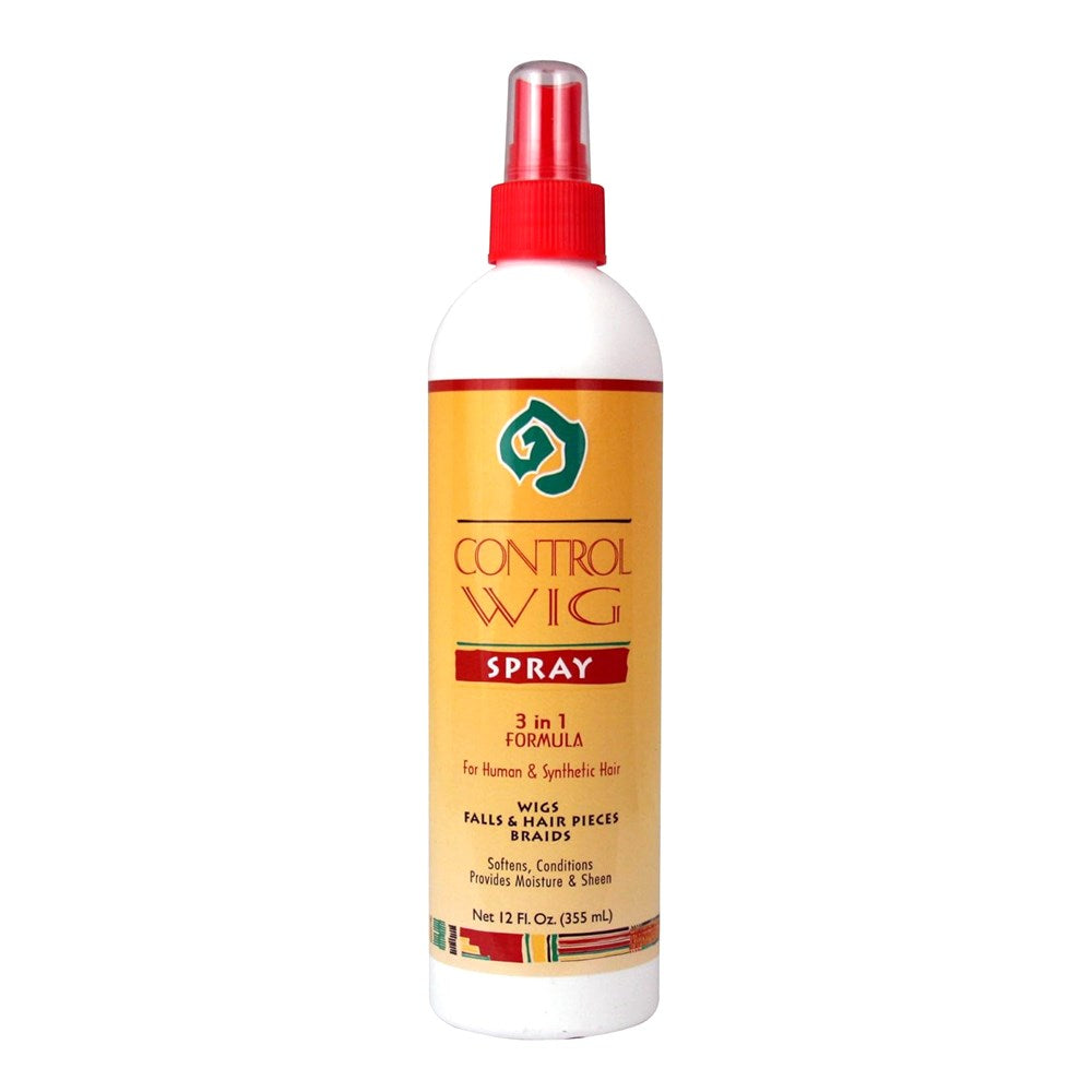 African Essence Cont-Wig Spray 3In1 12Oz