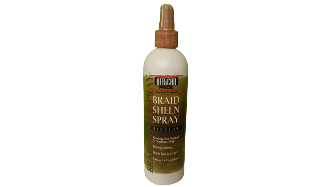African Pride Braid Spray Reg 12Oz