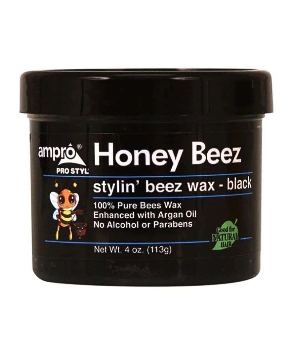 Ampro Honey Beez Wax Black 4Oz