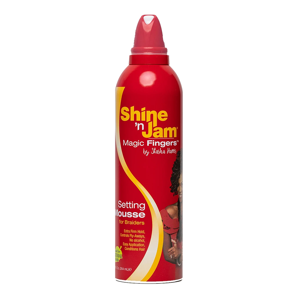 Ampro Shine Magic Finger Setting Mousse 12Oz
