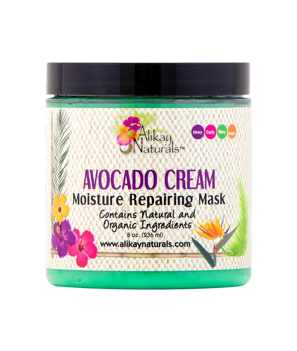 Alikay N. Avocado Cream Moisture Repairing Hair Mask 8Oz
