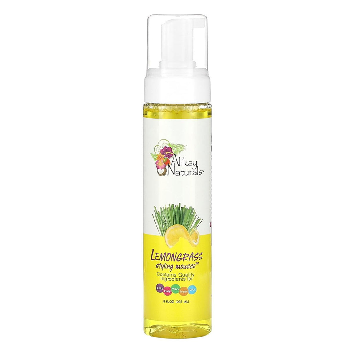Alikay N. Lemongrass Styling Mousse 8Oz