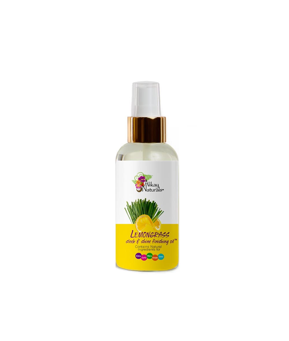 Alikay N. Lemongrass Sleek And Shine Finishing Oil 4Oz