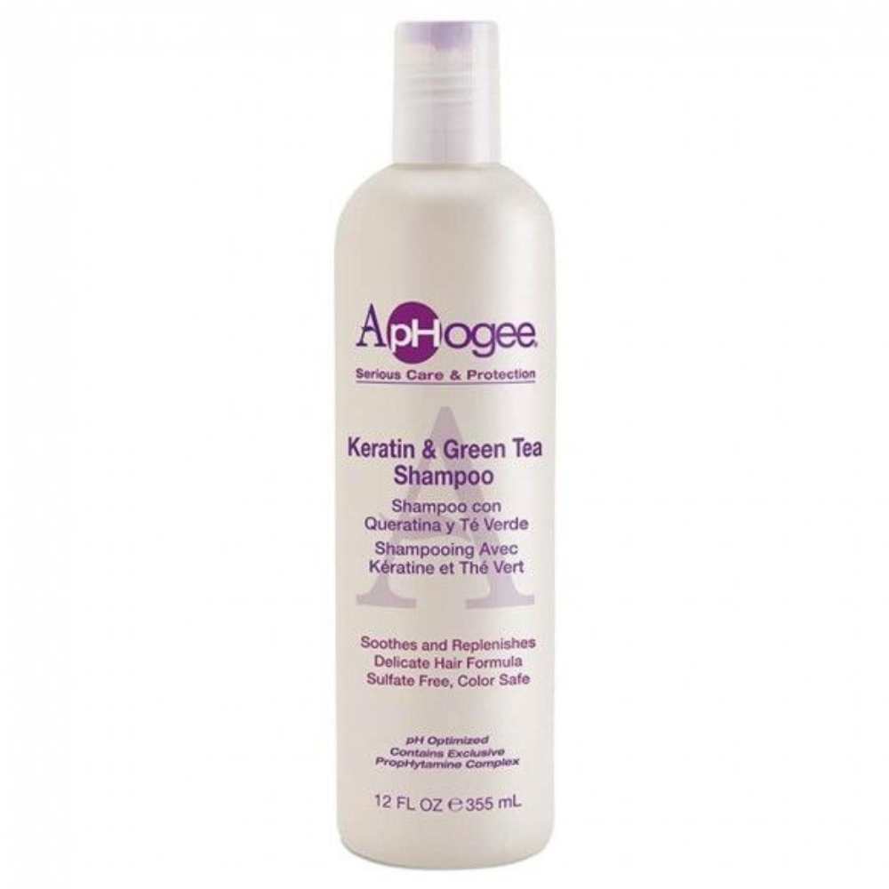 Aphogee Keratin&Green Tea Shampoo 12Oz