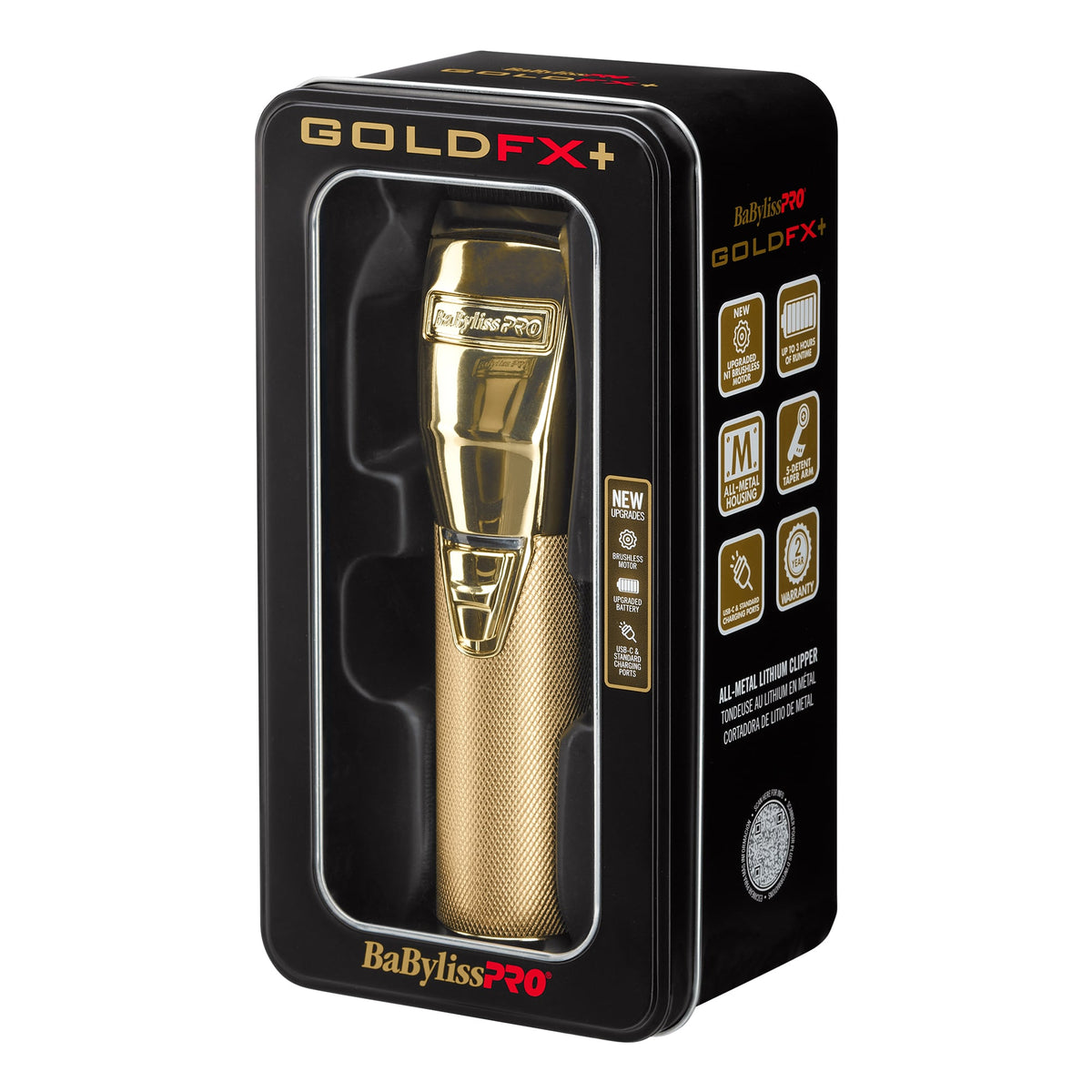 BaBylissPRO GoldFX Clipper Cordless Li-Ion