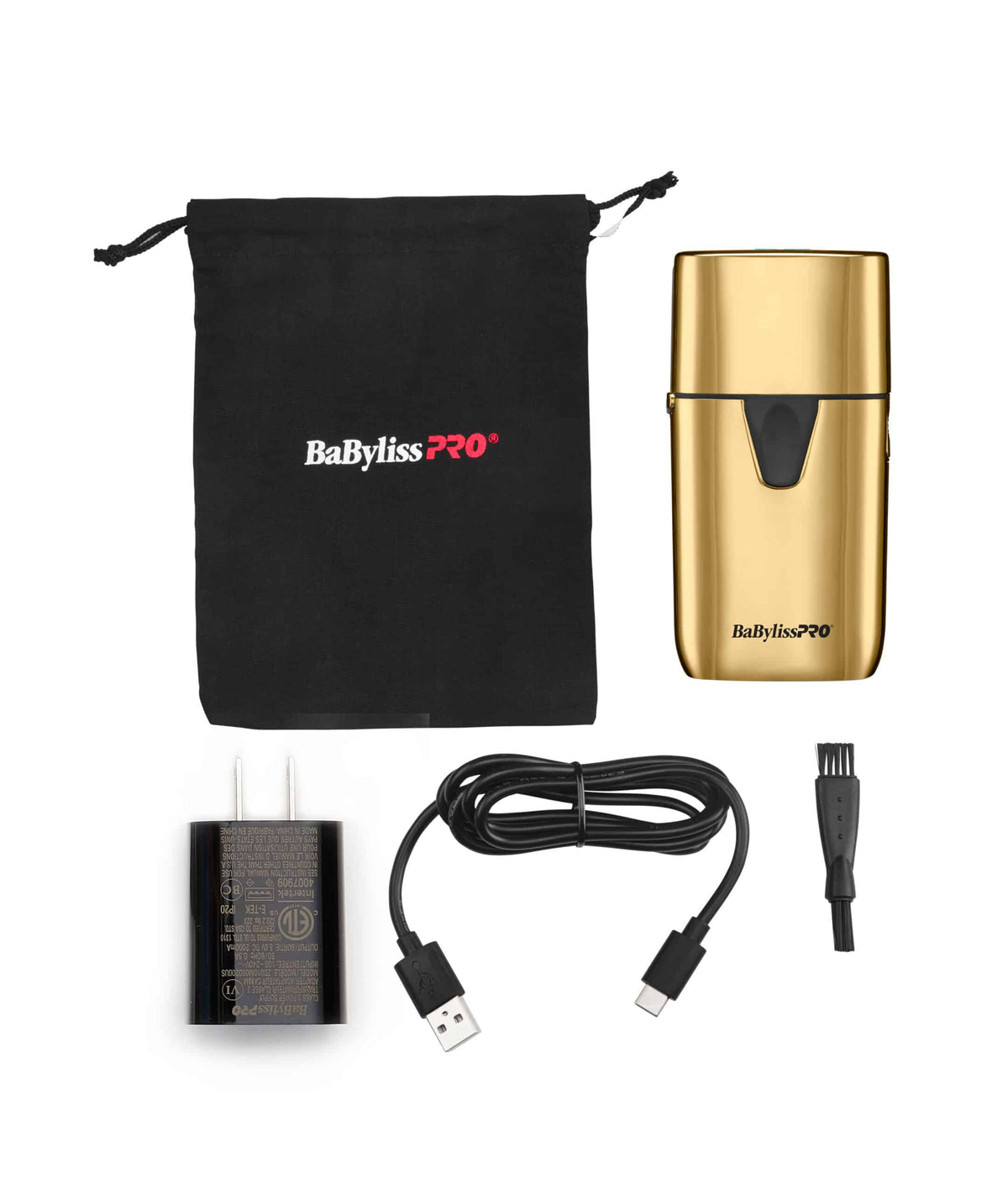 BaBylissPRO Shaver Uv Single Foil Gold FXLFS1G