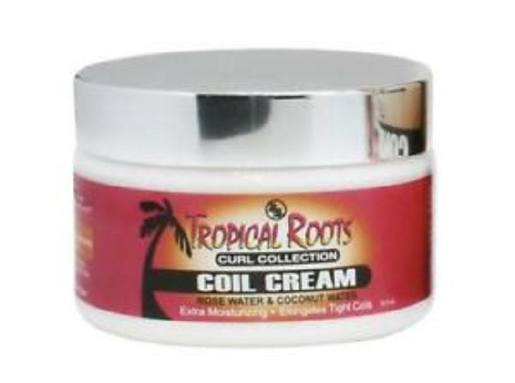 Tropical Roots Rose Water Curl Coil Cream 10 oz