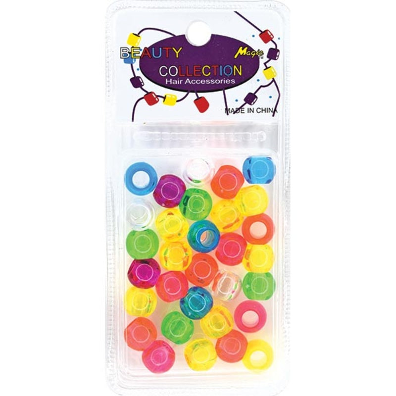 Beauty Collection Round Bead 14mm Clear Assorted