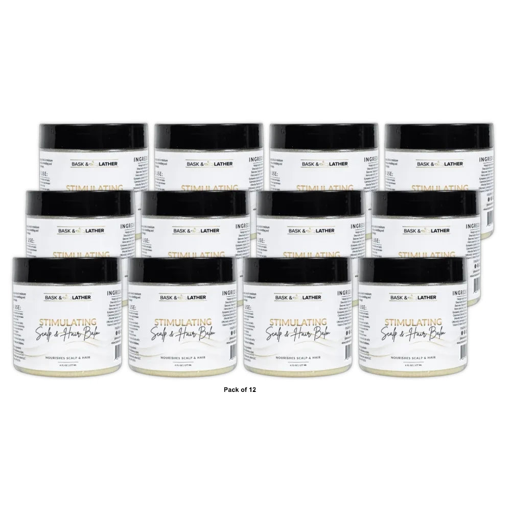 Bask&Lather Stimul. Scalp&Hair Balm 6Oz