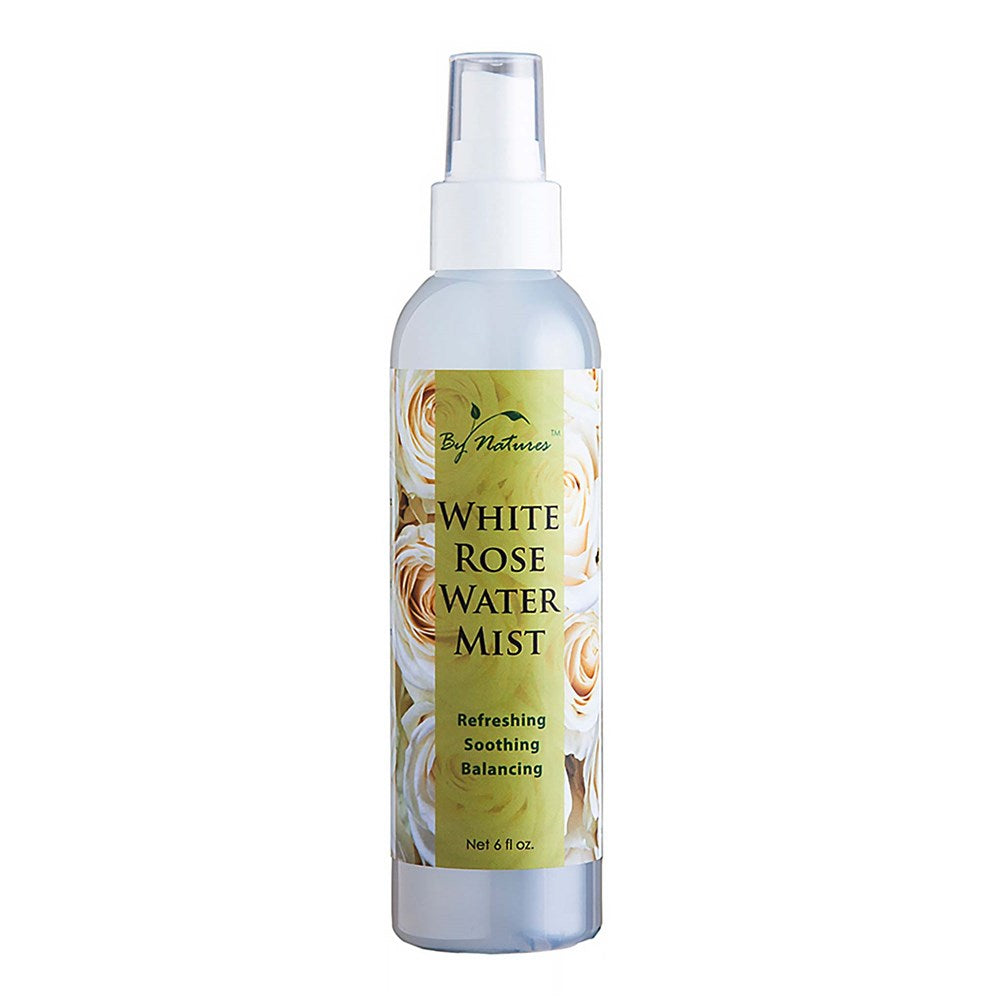 By Natures White Rose Water Mist 6Oz