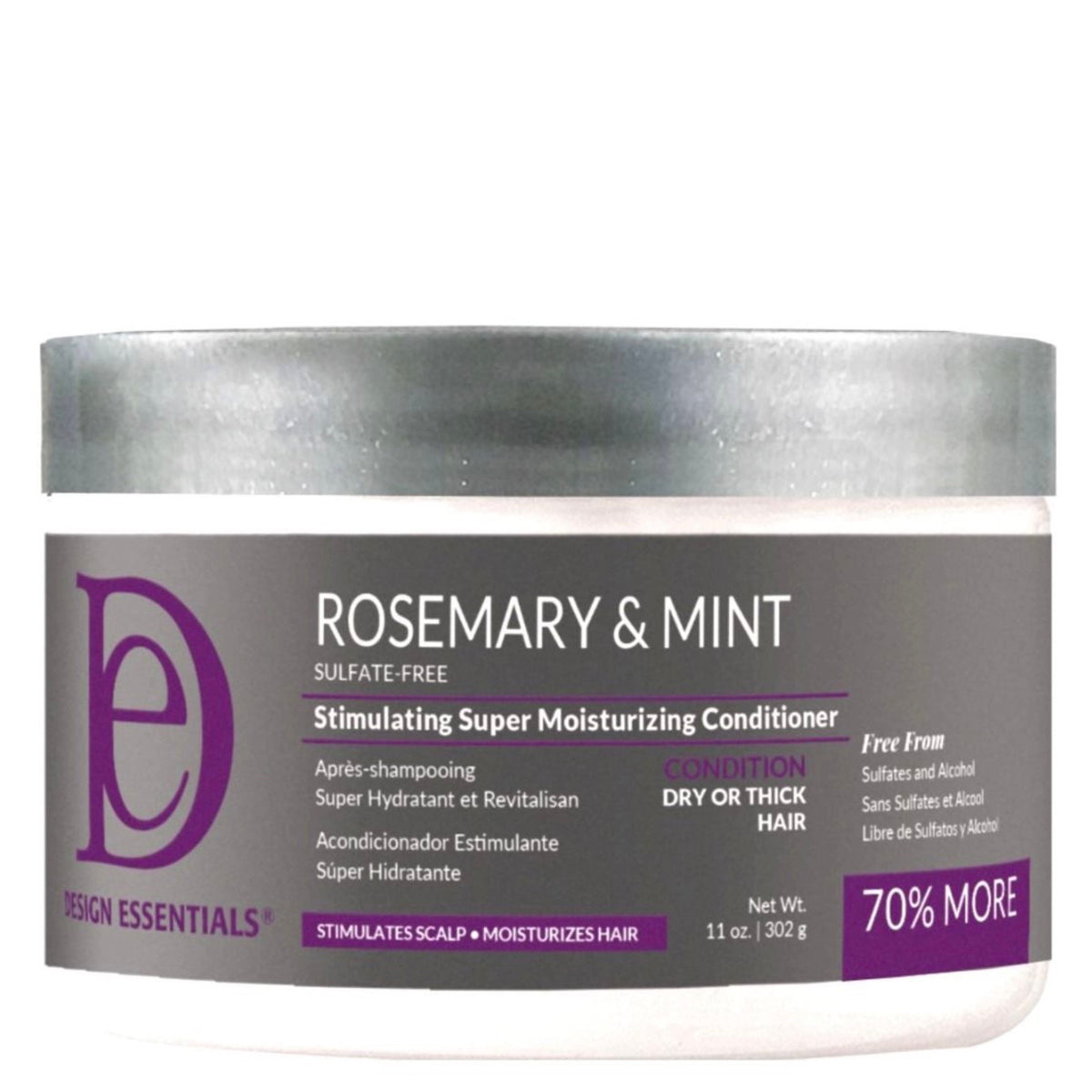 Design Essentials Rosemary&Mint Shampoo 11Oz