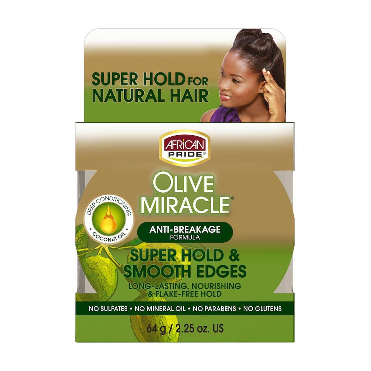 Olive Miracle Super Hold & Smooth Edges 2.25 oz