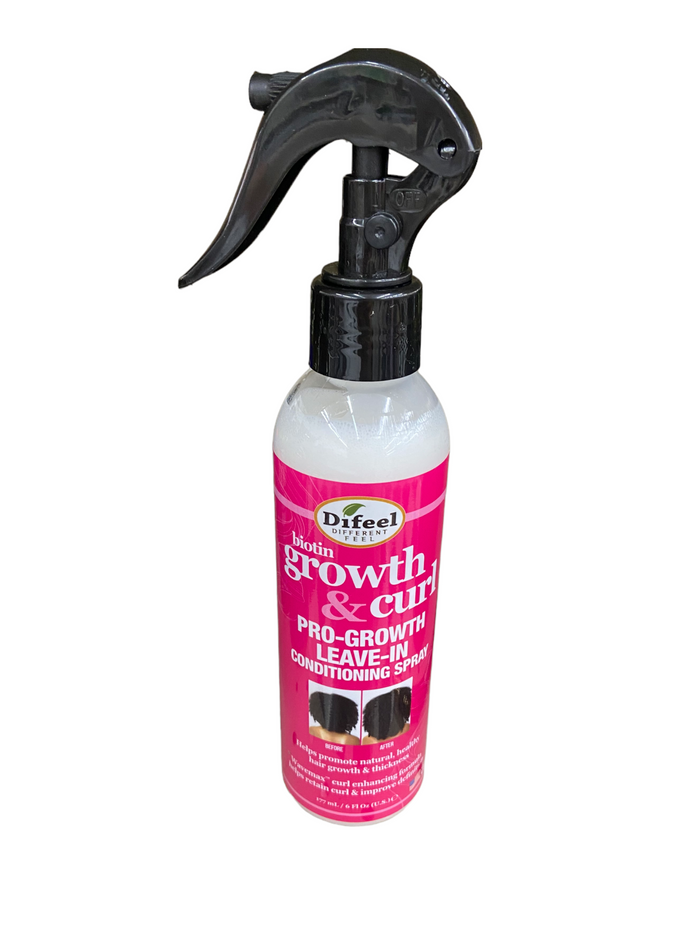 Difeel Growth & Curl Leave-In Condition 6Oz