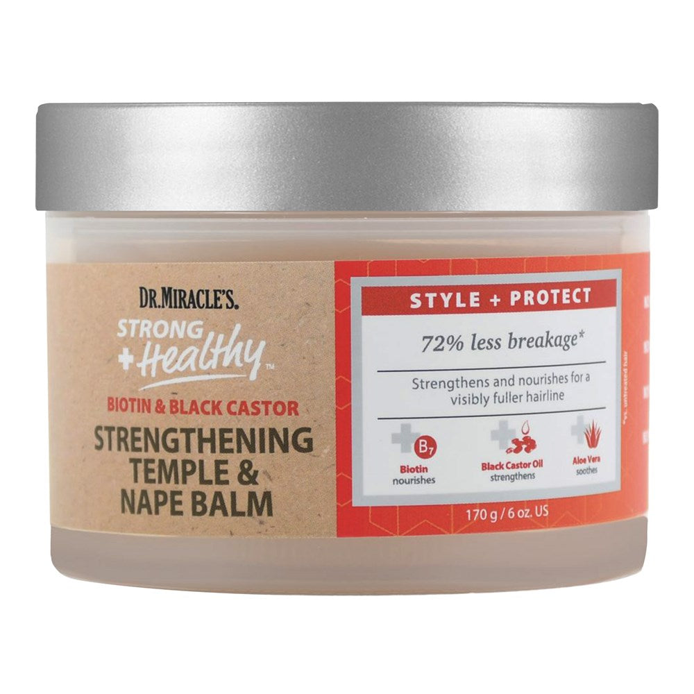Dr Miracle Strong+Healthy Temple & Nape Balm 6Oz