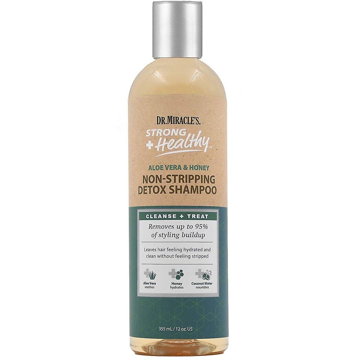 Dr Miracle Non Stripping Detox Shampoo 12Oz
