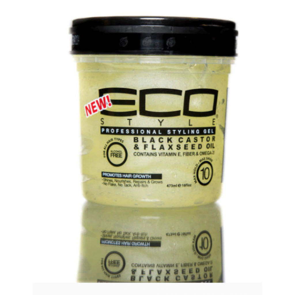 Eco Black Castor & Flaxseed 16Oz