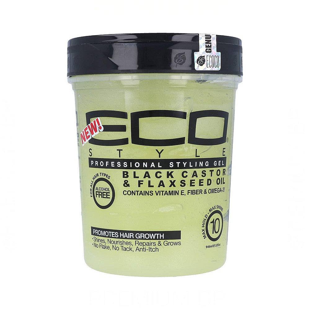 Eco Black Castor & Flaxseed 32Oz