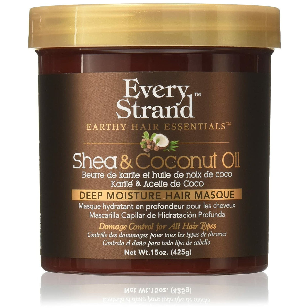 Every Strand Shea & Coco Dp Moist Hair Masque 15Oz
