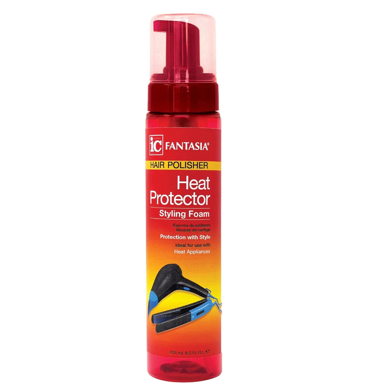 Fantasia Ic Heat Protec. Foam 8.5Oz