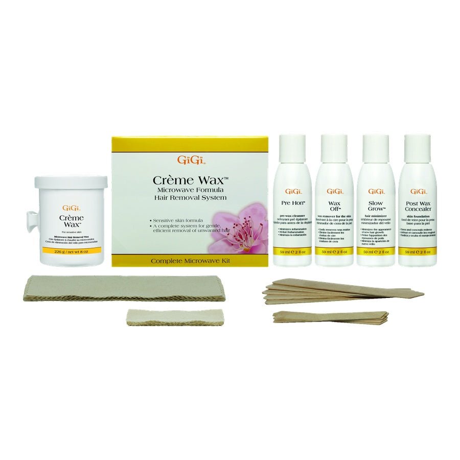 Gigi Creme Wax Microwave Kit