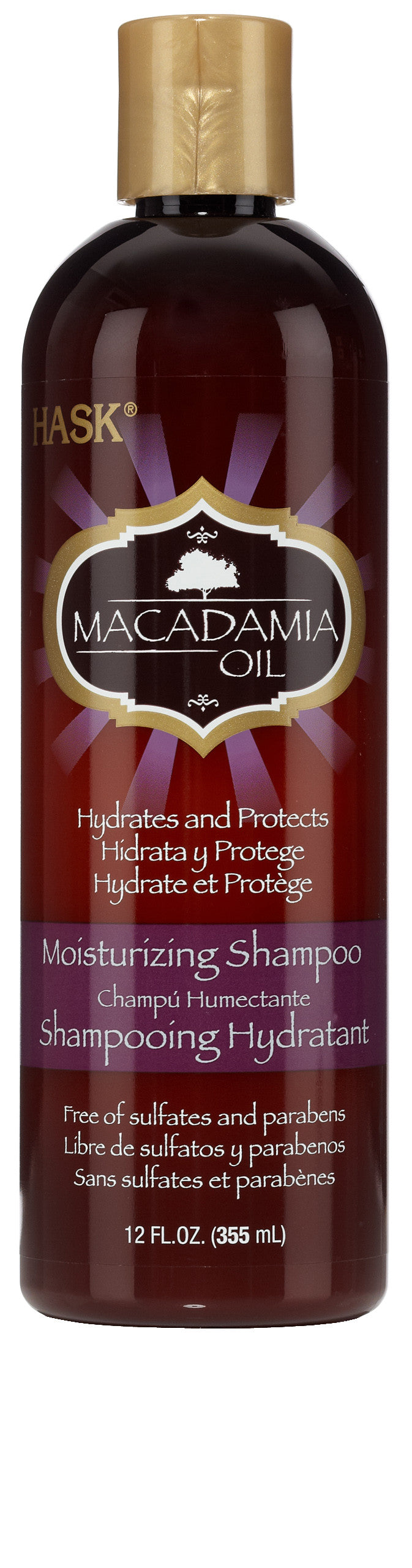 Hask Makadamia Oil Shampoo 12Oz