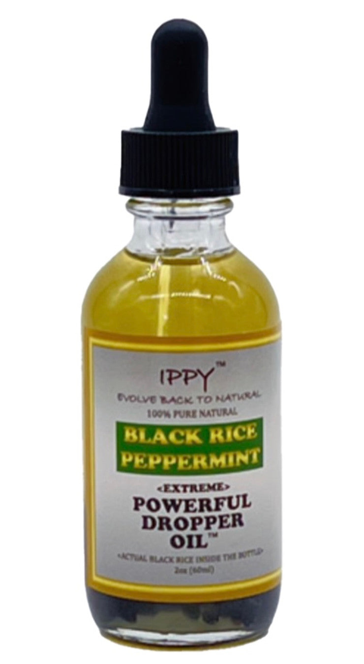 Ippy Black Rice Pepermint Oil 2Oz