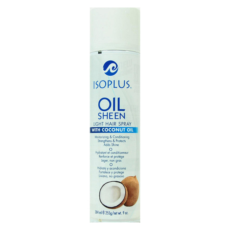 Isoplus Oil Sheen Coconut 9 Oz