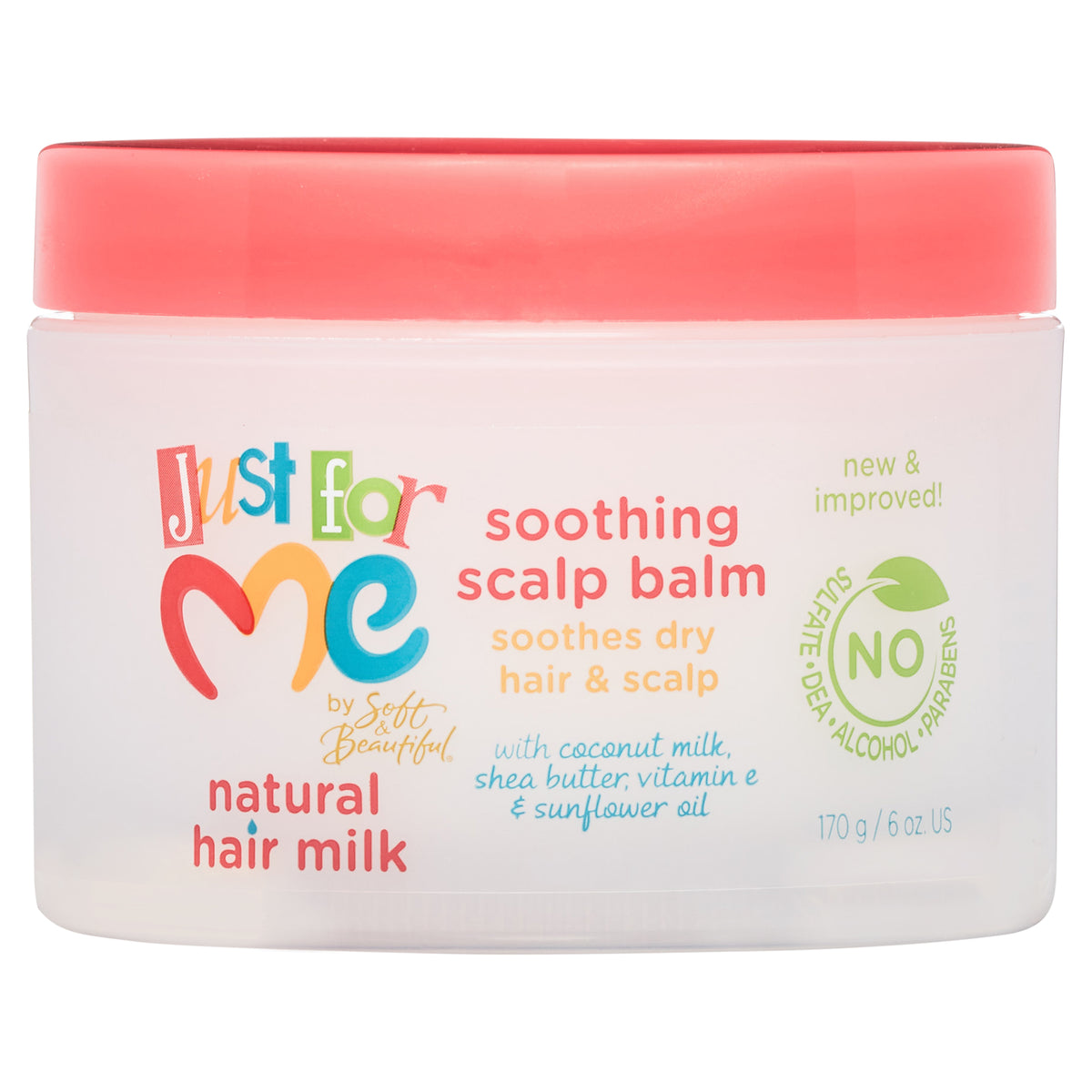 Just For Me H/Milk Soothing Scalp Blam 6Oz