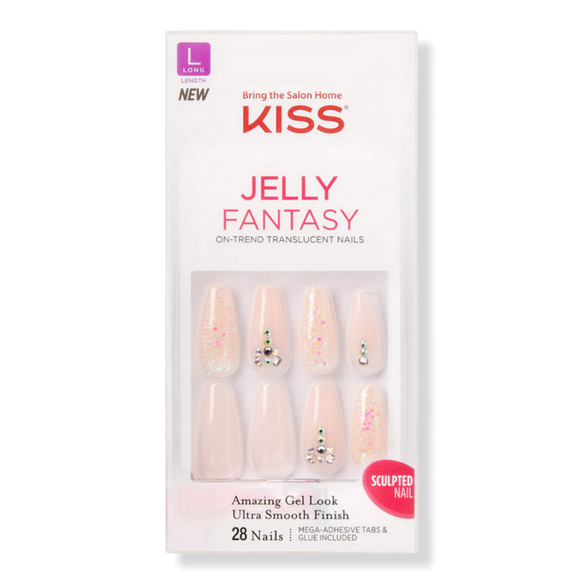 Kiss Jelly Fantasy Nails 1Pc