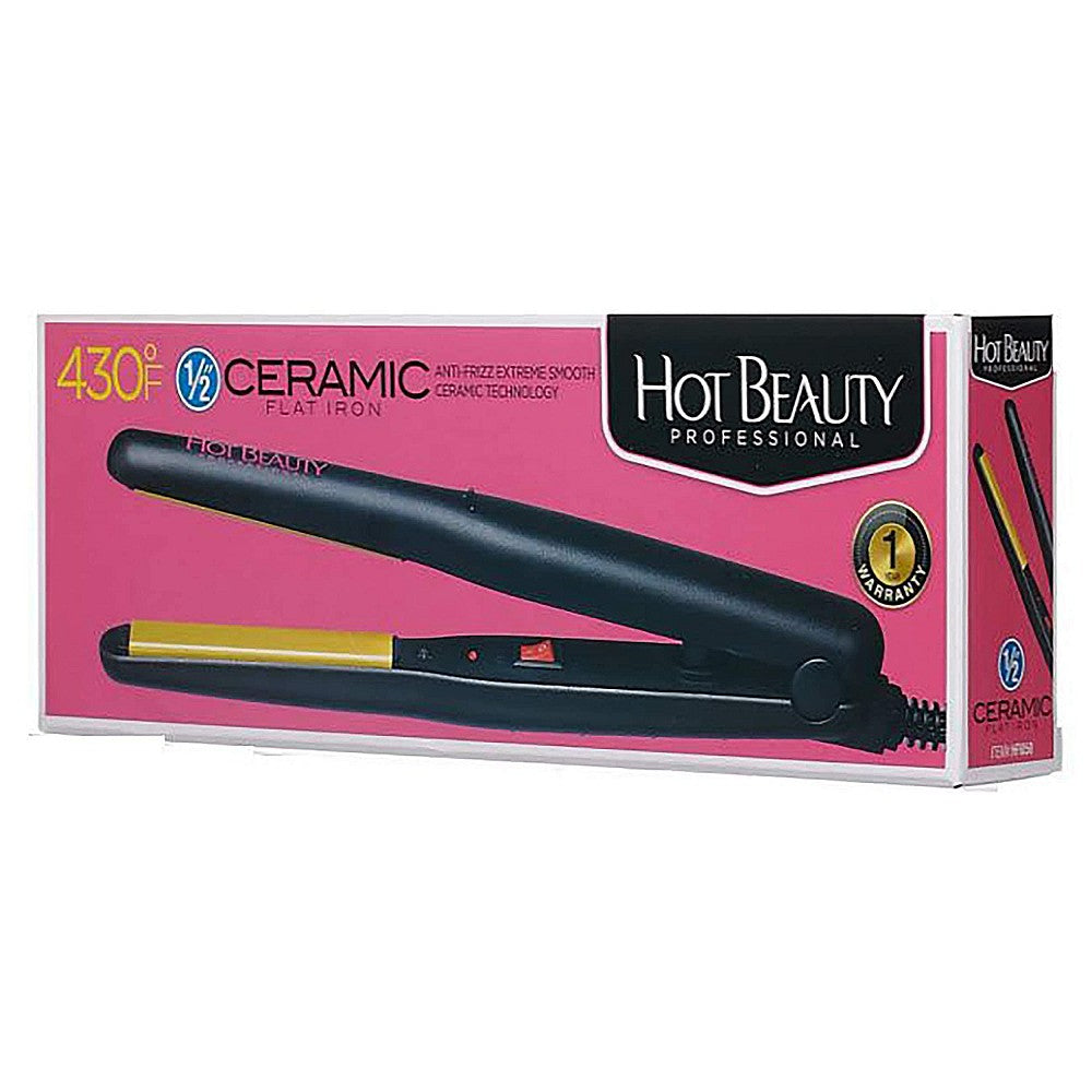 Kiss Hot Beauty Flat Iron 1/2 *”