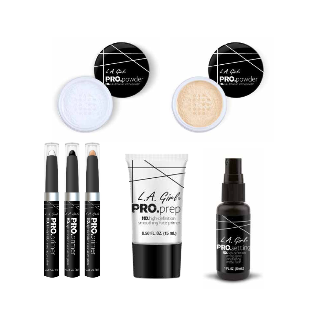 La Girl Pro.Prep / Face Primer 3Pcs
