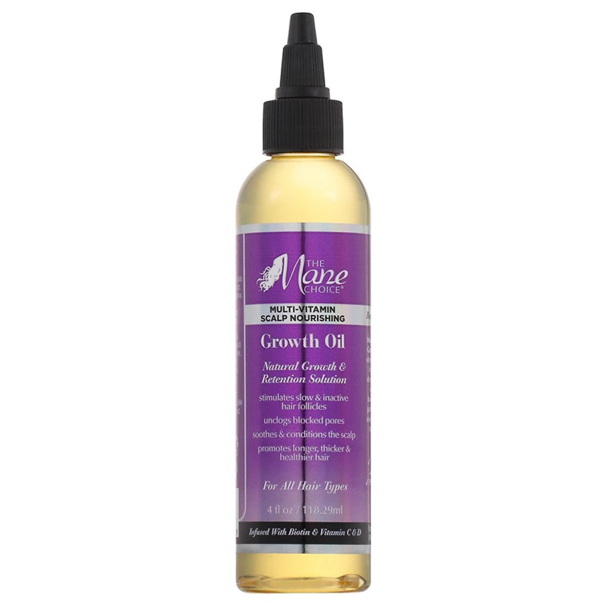 Mane Choice Alpha Growth Oil 4Oz