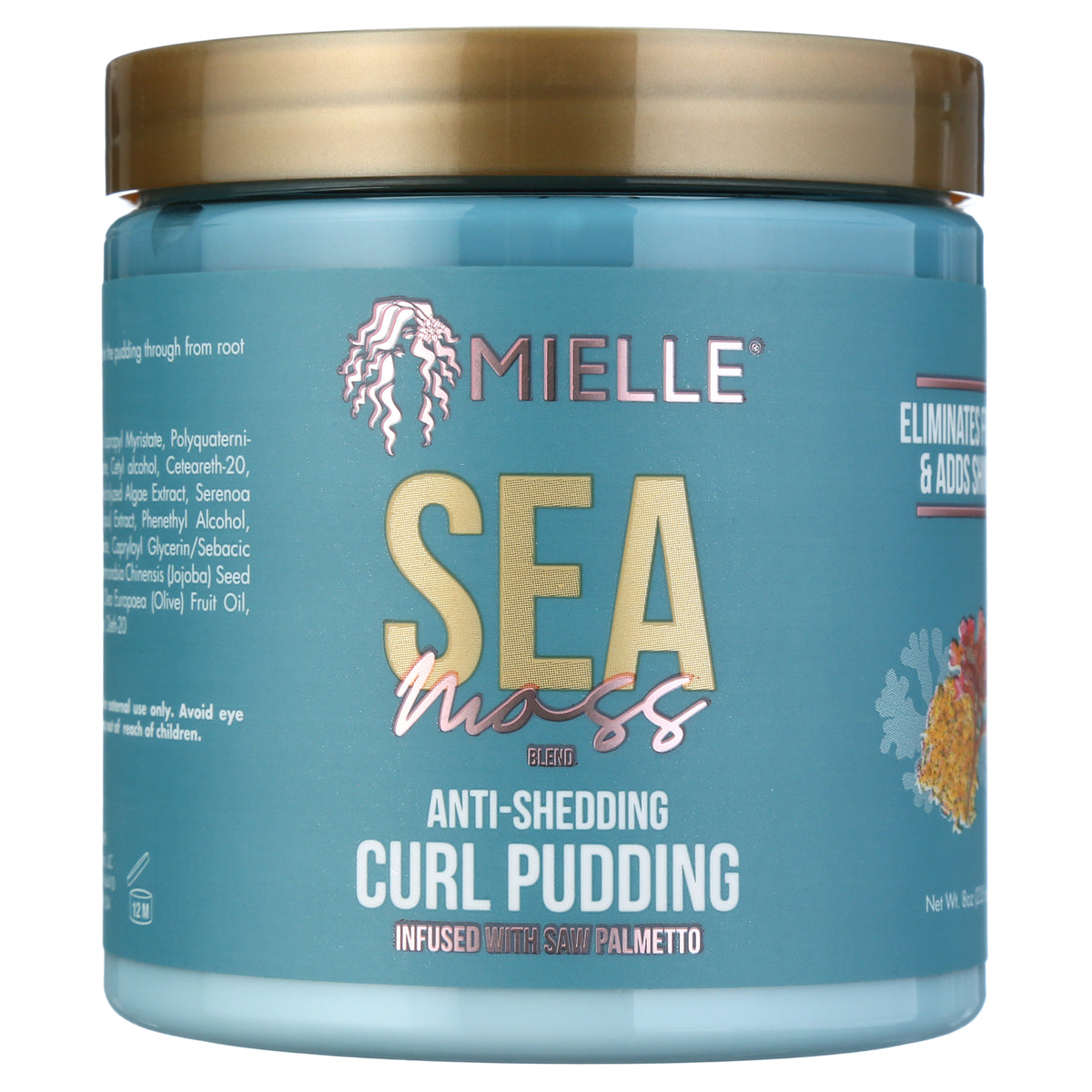 Mielle Sea Moss Curl Pudding 8Oz