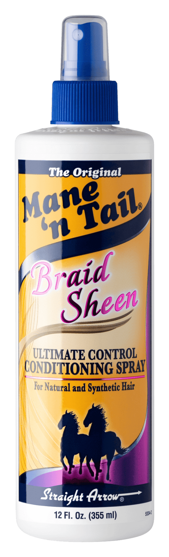Mane&Tail Braid Sheen Spray 12Oz