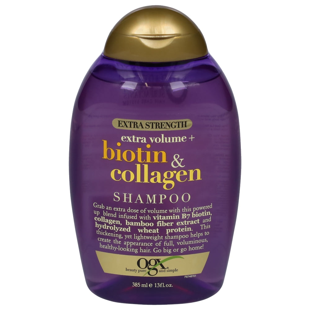 Ogx Shampoo Biotin & Collagen Extra Strength 13Oz