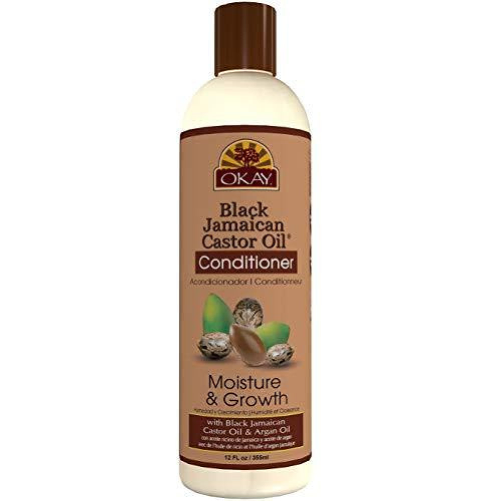 Okay Black Jamaican Castor Oil Cond.12Oz
