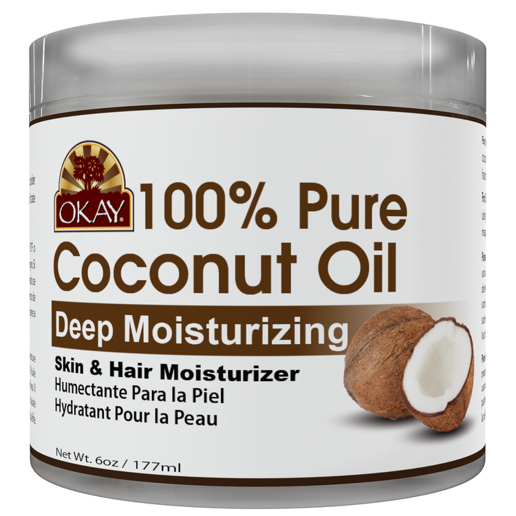 Okay 100% Pure Coconut Oil (Deep Moist) 6Oz