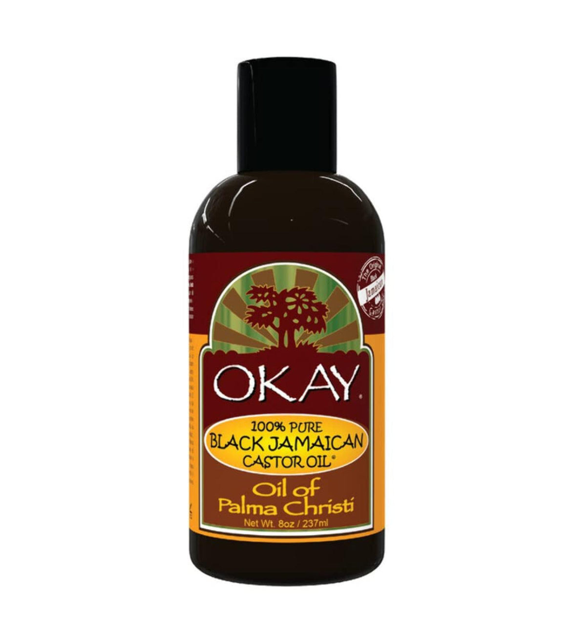 Okay Black Jamaican Caster Oil 8Oz